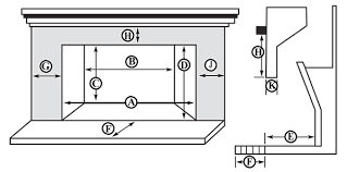 Fireplace Measurements Form By Tri