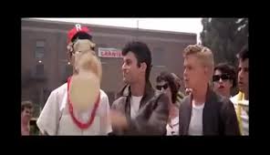These carnival scenes were actually shot at john marshall high school, which is located at 3939 besides grease, other films shot at john marshall high include pretty in pink, evan almighty. Grease Carnival Scene Gif Gfycat
