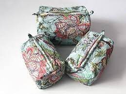 indian cotton quilted toiletries bag