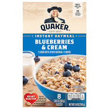 quaker instant oatmeal blueberries