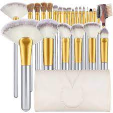 24 piece makeup brush set for