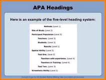 apa style powerpoint presentation template apa formatting and    