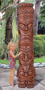 Tiki Totem Tiki Decor Tiki Statues