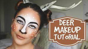 deer makeup tutorial halloween