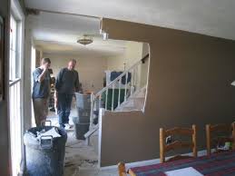 Open Stairs Home Remodeling Removing Wall