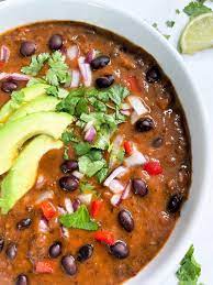 slow cooker black bean soup small