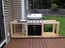 Outdoor Grill Station Diy Outdoor Kitchen