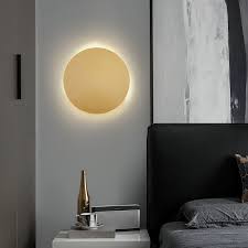 Contemporary Round Shade Wall Sconce