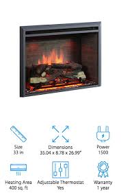 10 best electric fireplace inserts 2020