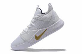 Back in indiana, after every season, the last home game, i'd save all my shoes. Paul George Shoes White And Gold Online