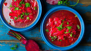 borscht a recipe for traditional cold beet soup