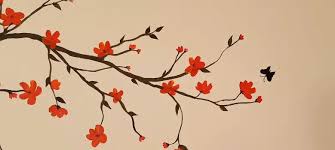 How To Paint A Tree Wall Mural Grid
