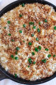 everything bagel mac cheese with