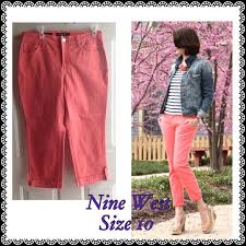 Coral Jean Capris Size Chart In Last Photo Material Does