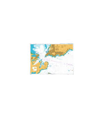 British Admiralty Nautical Chart 876 Denmark And Sweden Plans In The Kattegat And The Sound