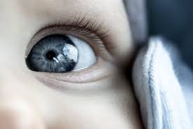 Although an infant's color vision is not as sensitive as an adult's, it is generally believed that babies have good color vision by 5 months of age. Your Baby S Eye Color Will Be Determined By This Age Romper Eye Color Change Baby Eye Color Change Baby Eyes