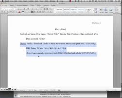 mla citation in text citation with
