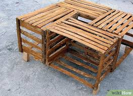 How To Make A Crate Coffee Table 9