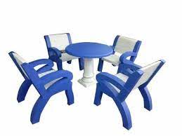2 5 Feet Rcc Garden Table With Chair