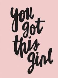 The frame in the picture is not included. You Got This Girl 8 X10 Typography Print Quote Print Inspirational Print Words Quotes Quote Prints Words