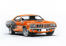 Check spelling or type a new query. Plymouth Barracuda 1973 Hemi Cuda Drawing By Miro Porochnavy