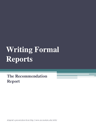    formal report writing format   target cashier