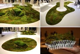 moss in interior and design