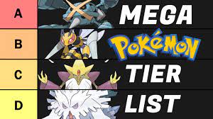 BEST MEGA POKEMON TIER LIST! BEST MEGA EVOLUTIONS! Pokemon Tier lists - Mega  Pokemon - YouTube