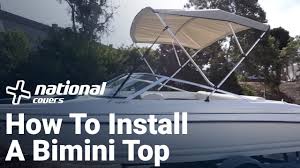 National boat covers promo code. How To Install A Bimini Top