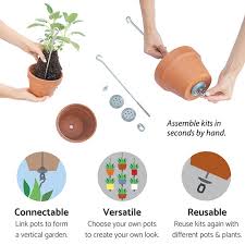 hanging clay pots for your plants