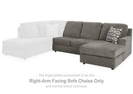 ashley o phannon right arm facing sofa chaise