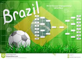 Brazil Fifa Championship Tournament Chart Editorial