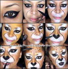 halloween tutorial cheetah makeup