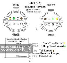 What are the correct electrical trailer wiring codes for 4 pin to 7 pin connector. Ford F250 Wiring Diagram For Trailer Light Http Bookingritzcarlton Info Ford F250 Wiring Diagram For Trailer Light F250 Diagram Ford