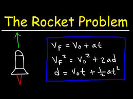 2 Stage Rocket Problem Kinematics And