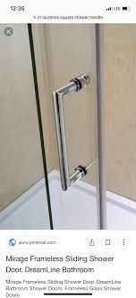 shower door handles glass shower doors