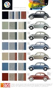 Vw Beetle Colour Charts Auto Vw Beetles Volkswagen E Vw