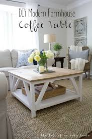 Diy Modern Farmhouse Coffee Table