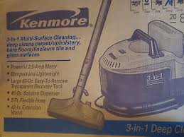 vtg sears kenmore 3 in 1 deep cleaner