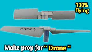 make propeller for drone in pvc pipe