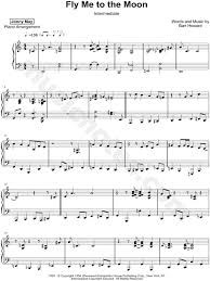 Over the rainbow available in korea worldwide fly me to the moon available in worldwide. Jonny May Fly Me To The Moon Intermediate Sheet Music Piano Solo In C Major Download Print Sku Mn0170817
