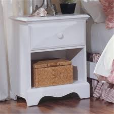 Search through alibaba.com for creative one drawer nightstand design to add to the decor of a home. Carolina Furniture 412100 Cottage One Drawer Nightstand Bedside Table In White Walmart Com Walmart Com