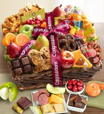 congratulations fruit sweets gift