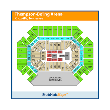 38 Described Thompson Boling Arena Seating Chart For Eagles