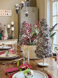 56 christmas table decorating ideas for