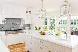 white kitchen with new design ideas