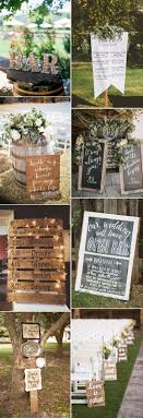 Something overlooked at weddings are the name settings on tables. Pretty Budget Friendly Wedding Decorating Ideas 30 Easy To Do Rustic Signs Elegantweddinginvites Com Blog