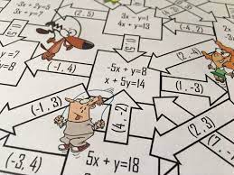 Equations Maths Activities Middle School