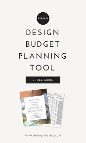 Free Decorating Budget Spreadsheet Inspired To Style