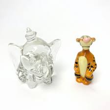 Vintage Disney Small Glass Figurines